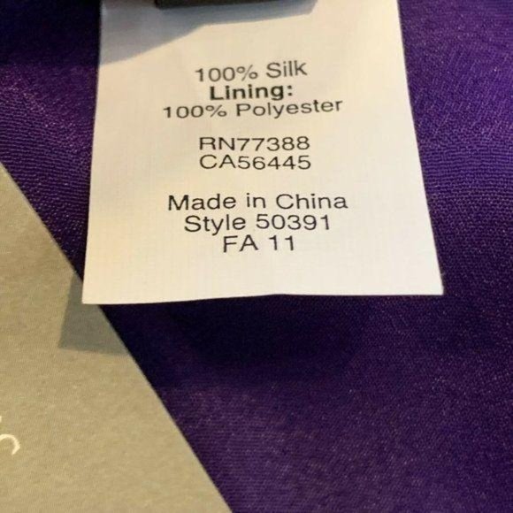 J. CREW Purple Silk Draped Sweetheart Neck Dress - Picture 10 of 11